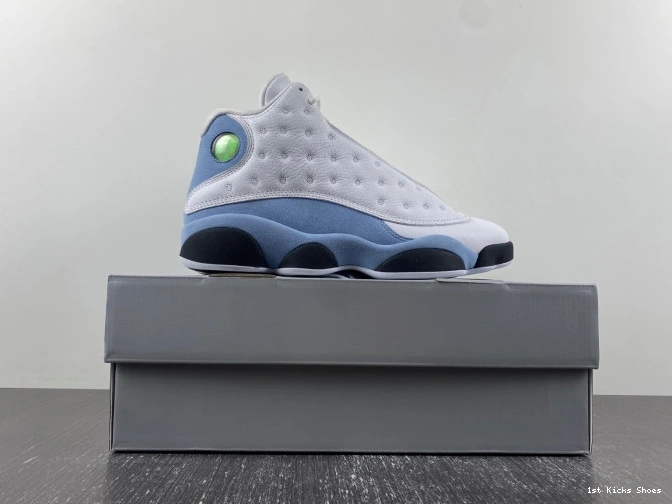 1st Kicks Shoes Grey 13 Air Blue 414571-170 Jordan 0708